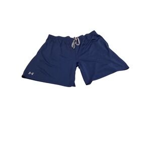 Under Armour Athletic Mesh Basketball Shorts Navy Blue Size 3XL